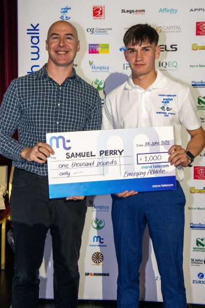 /Hugo Van Zyl, Manx Telecom CTO and Sam Perry