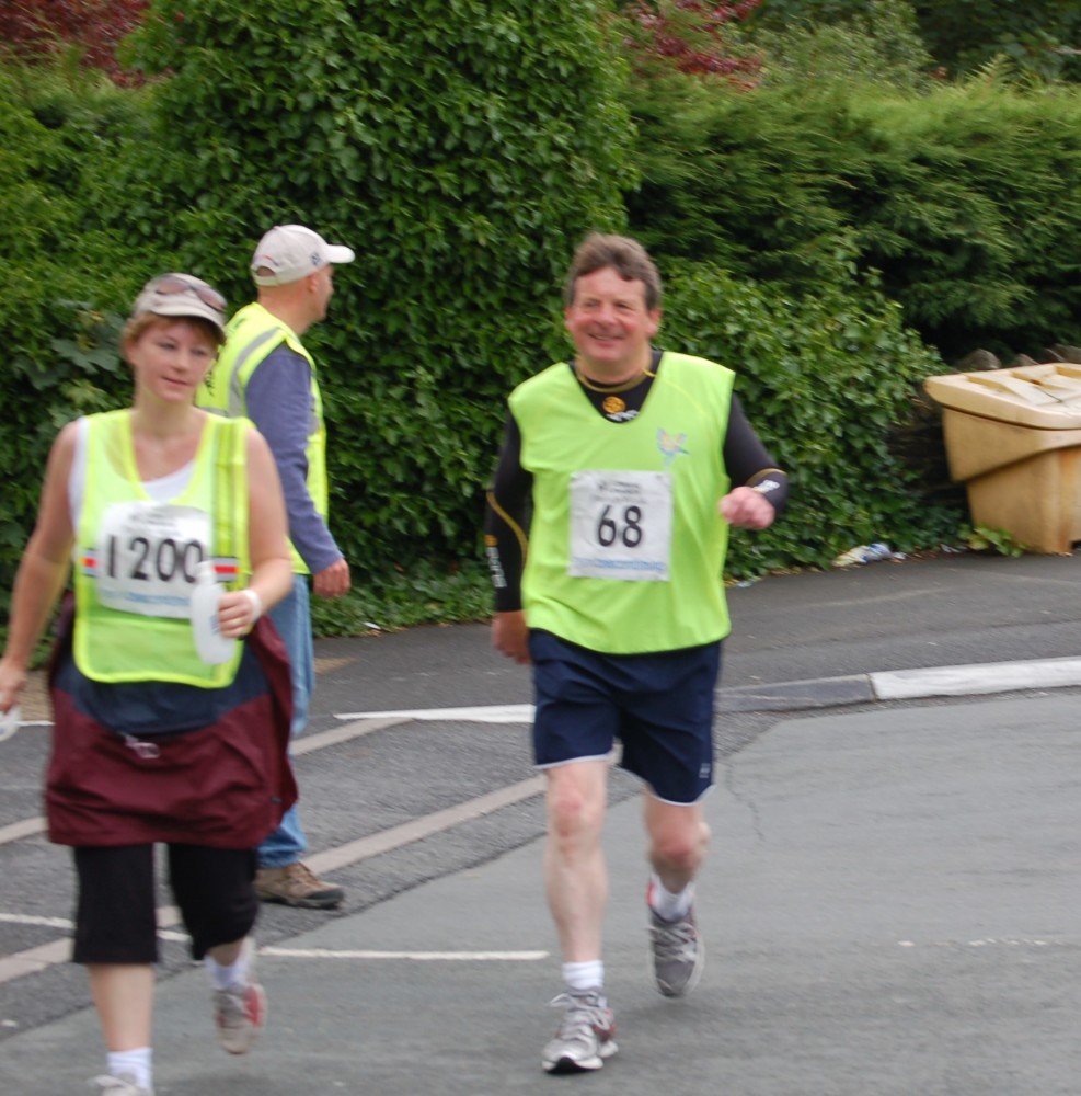 David at Union Mills in the 2009 Parish Walk